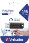 Memoria USB 3.0 PinStripe da 256Gb Colore Nero