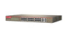 Switch 24 porte 10/100 con 2 porte gigabit/SFP combo con supporto Web-Smart