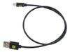 Cavo USB A Maschio 2.0 / USB-C&trade Maschio 0,5m Nero
