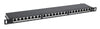 Pannello Patch 24 Posti 19'' 0.5U Cat6a Schermato Nero