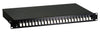 Cassetto Ottico 19'' con 24 bussole LC Duplex Multimodale OM2 Nero