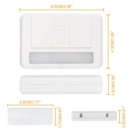 Luce LED Magnetica Adesiva per Mobili e Cassetti