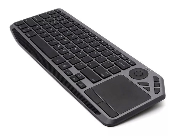 Tastiera Wireless Dual Mode Bluetooth & 2.4G per Smart TV Retroilluminata con Touchpad