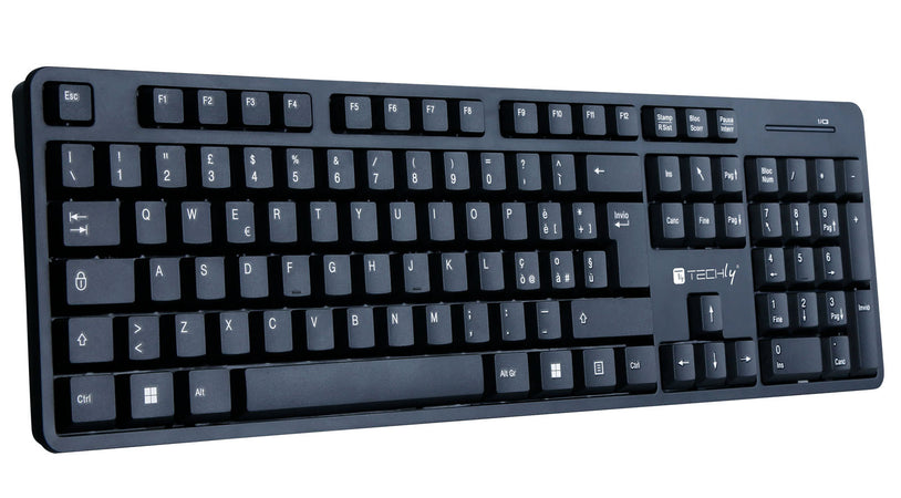 Kit Tastiera Standard e Mouse Wireless 2.4GHz