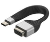 Cavo Corto Piatto USB-C&trade Maschio a VGA Femmina FPC 11,95 cm