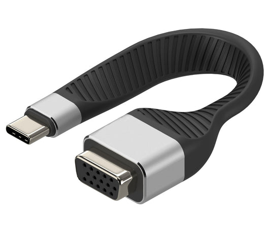 Cavo Corto Piatto USB-C&trade Maschio a VGA Femmina FPC 11,95 cm