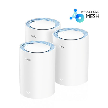 Sistema Wi-Fi Mesh AC1200 Dual Band per Tutta la Casa, M1200 3pz