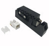 Kit 24 Frutti Cat.6A UTP 90° Keystone con Pinza Crimpatrice