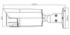 Telecamera IP Motorizzata Bullet IR H.265 da 5MP IP67 Rilevamento Basato su AI, DGM5545GCAT