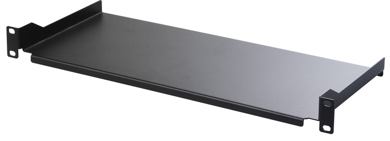 Mensola per Rack 19'' 200 mm 1U Nera 2 punti