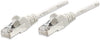 Cavo di rete Patch in Rame Schermato Cat. 5e Bianco F/UTP 3 metri