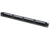 Pannello Patch UTP 24 posti RJ45 cat. 6