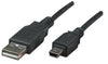 Cavo USB 2.0 A maschio/mini B 5 pin maschio 1 m Nero