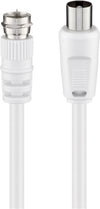 Cavo Antenna TV F/IEC M/M 1,5 mt