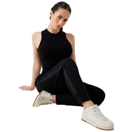 Guess pantaloni jogger neri NEW VICTOIRE W5YB11 KBYE2 JBLK