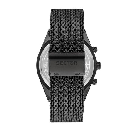 Orologio SECTOR uomo serie 770 cronografo acciaio mesh nero