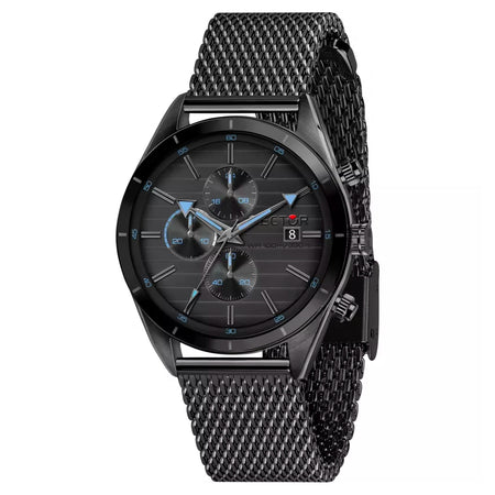 Orologio SECTOR uomo serie 770 cronografo acciaio mesh nero