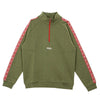 FILA Felpa Leggera Collo Alto Uomo Udell Deep Lichen Green da uomo