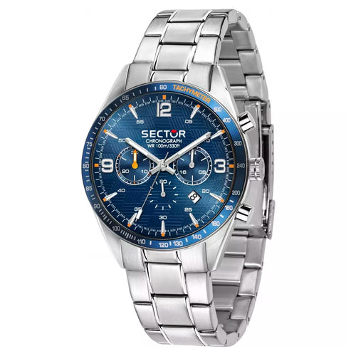 Orologio SECTOR uomo 770 cronografo acciaio / blu