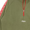 FILA Felpa Leggera Collo Alto Uomo Udell Deep Lichen Green da uomo