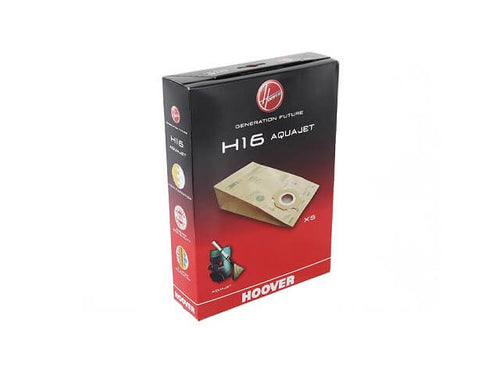 Sacchetti carta H16 aspirapolvere Candy Hoover Aquajet 09173899