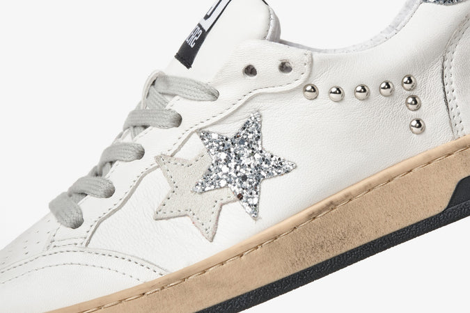 2Star sneakers donna Week star bianco argento 2SD5028 064