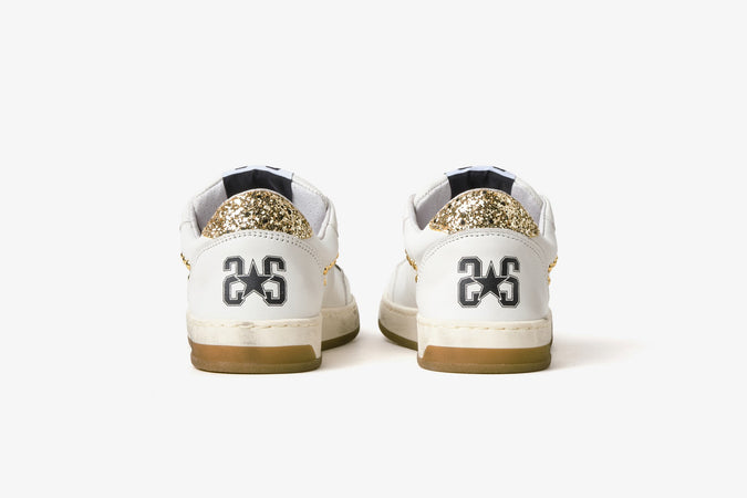 2Star sneakers donna Week star bianco oro 2SD5029 074