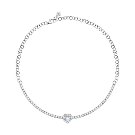 Collana MORELLATO donna Tesori argento 925 / cristalli bianchi