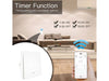 Interruttore Da Parete Wireless WiFi + RF 433 Con 1 Tasto Attacco Semplice Dove Si Vuole Senza Filo