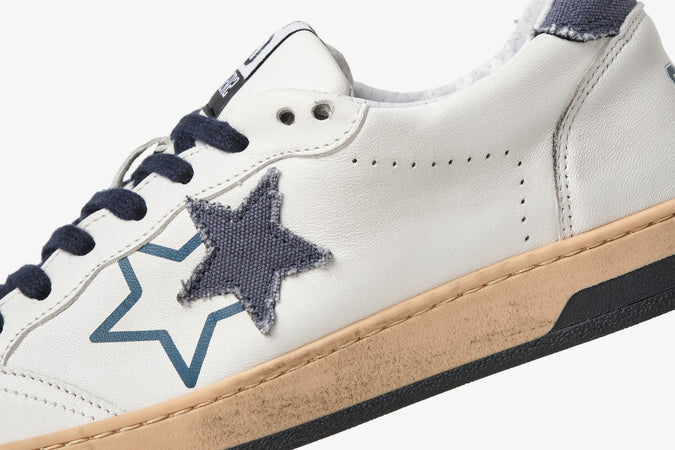 2Star Sneakers uomo Week star white-blue 2SU5055 032