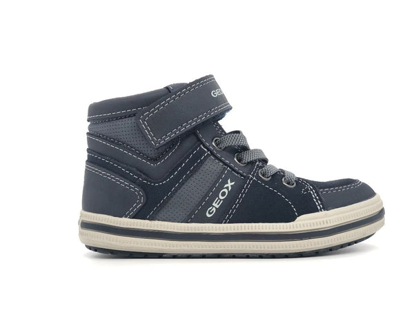 GEOX Sneakers alta bambino J Elvis D blu grigio