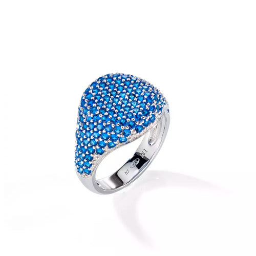Anello MORELLATO donna Tesori argento / pietre blu