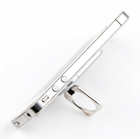 Anello e Supporto per Smartphone Silver