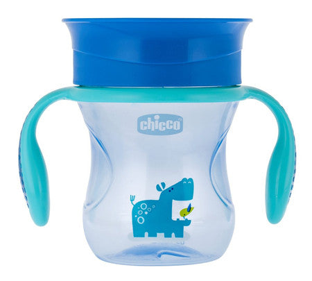 Chicco tazza perfect 360 azzurra 12 mesi