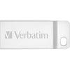Mini Memoria USB Verbatim con Portachiavi 64GB Silver