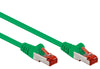 Cavo di rete Patch in rame Cat. 6 Verde SFTP LSZH 1,5m