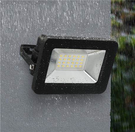 Faretto LED da Esterno IP65 20W Nero