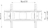 Supporto a Muro per TV LED LCD 32-70'' Inclinabile