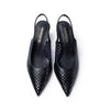 Emanuelle Vee slingback Divina laserato black 218 12