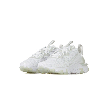 Nike Scarpa Bassa Uomo React Vision White/lt Smoke Grey/white/lt Smoke Grey da uomo
