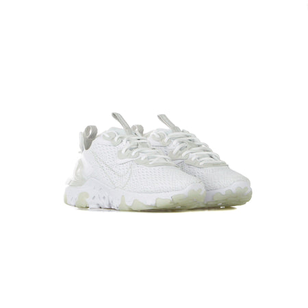 Nike Scarpa Bassa Uomo React Vision White/lt Smoke Grey/white/lt Smoke Grey da uomo
