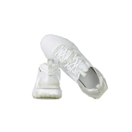 Nike Scarpa Bassa Uomo React Vision White/lt Smoke Grey/white/lt Smoke Grey da uomo