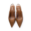 Emanuelle Vee slingback Divina laserato cuoio 218 12