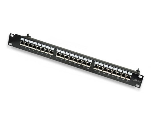 Pannello Patch STP 24 Posti RJ45 cat. 6A