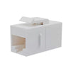 Accoppiatore RJ45 F/F UTP Cat6 Keystone Bianco