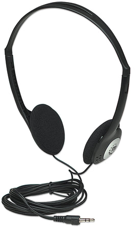 Cuffia Stereo con Auricolari Imbottiti