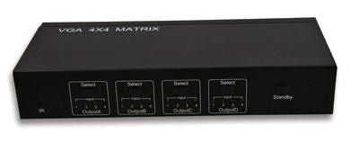 Matrix SVGA 4 IN 4 OUT Full HD 1080p con Audio
