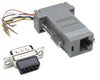 Adattatore Modulare DB 9p. M / RJ45 8 fili