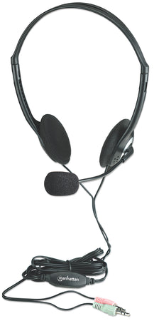 Cuffie Stereo con Microfono e Regolazione del Volume