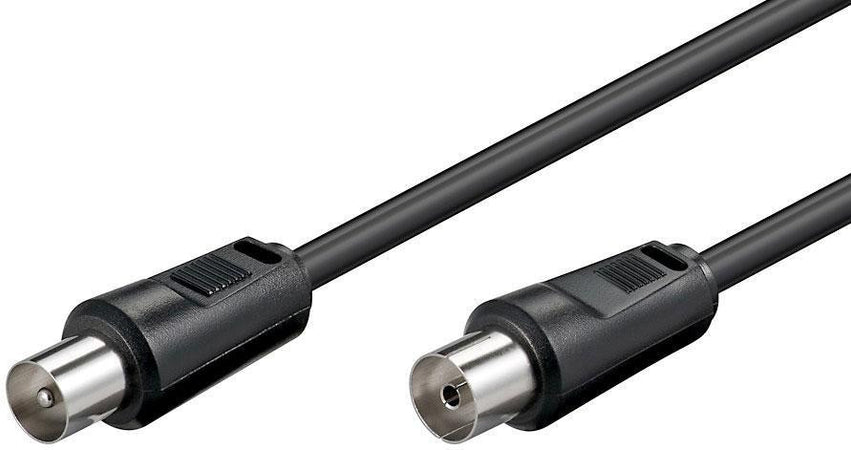 Cavo Antenna TV M/F 1,5 m nero